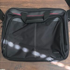 Targus Black and Red Laptop Bag